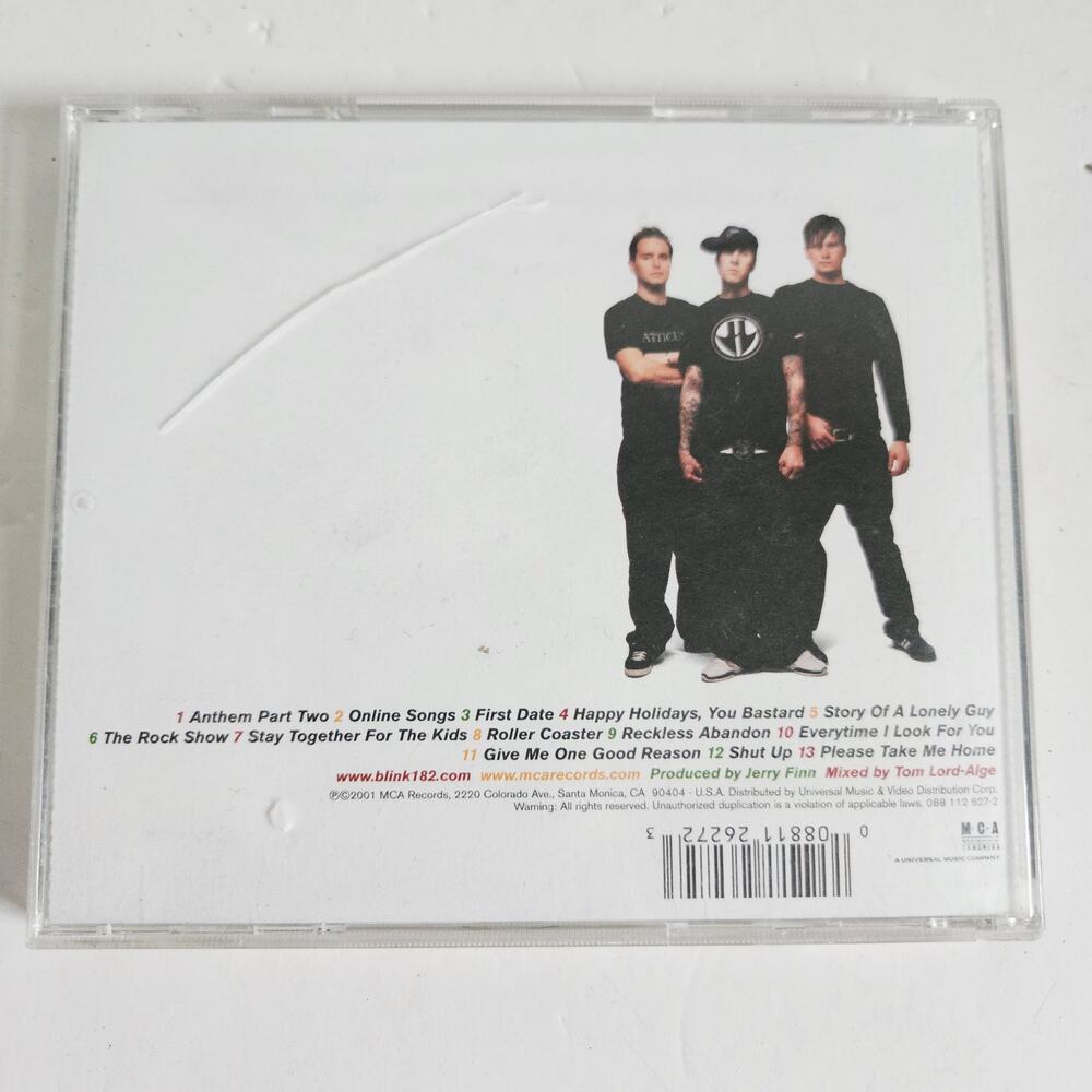 Blink 182 CD Take Off Your Pants & Jacket 2001 Album Pop Punk Rock Y2K Skater - Picture 2 of 5